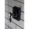 Kingston Brass KS3040TAL Tudor Three-Way Diverter Valve W/ Trim Kit, Matte Black KS3040TAL - alternate 4